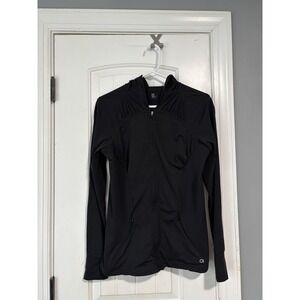 GapFit Women's Active Training Jacket GREY M Hooded